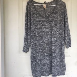 Sweet plus size knit tunic.